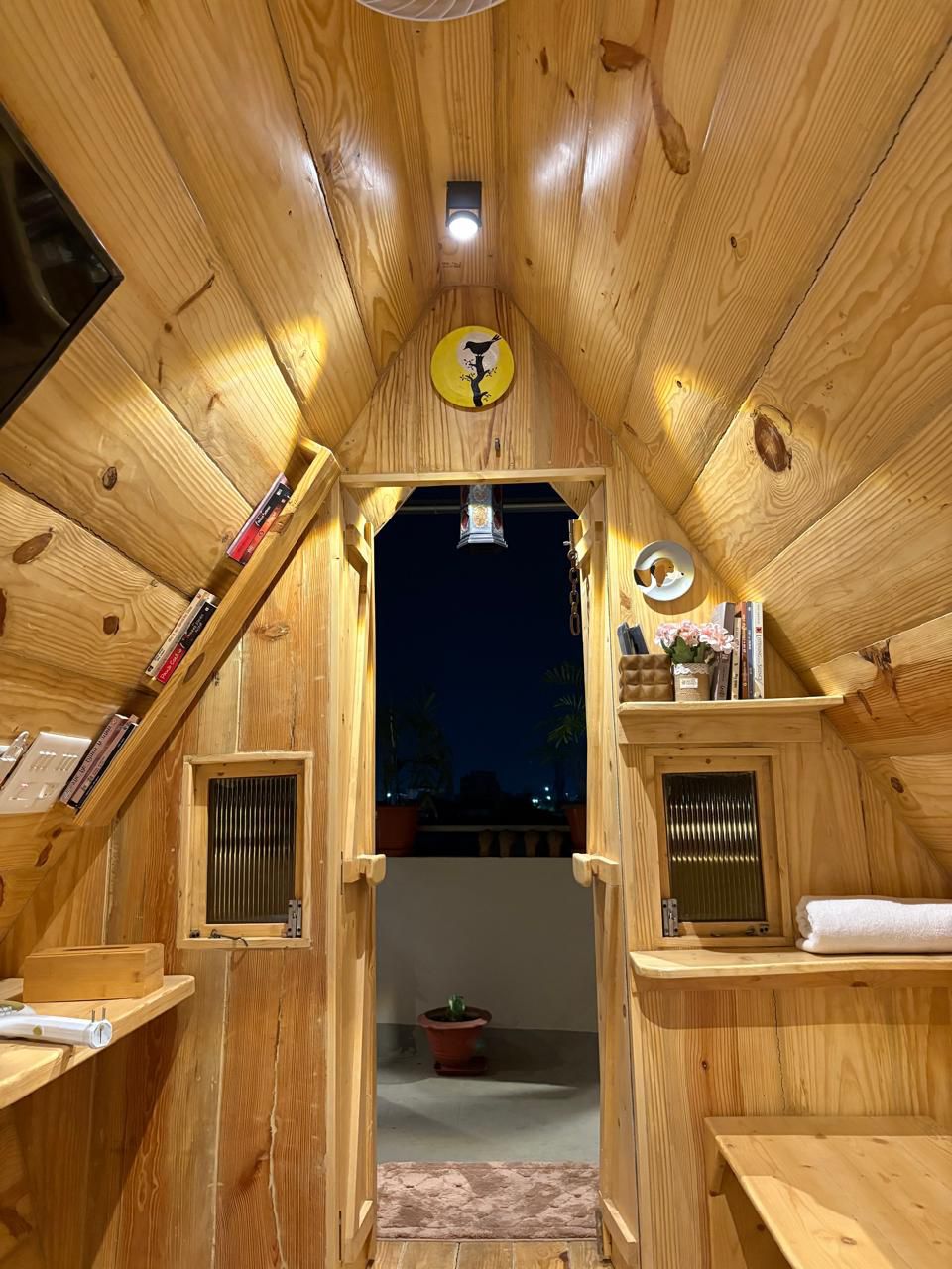 Rooftop tent view 1
