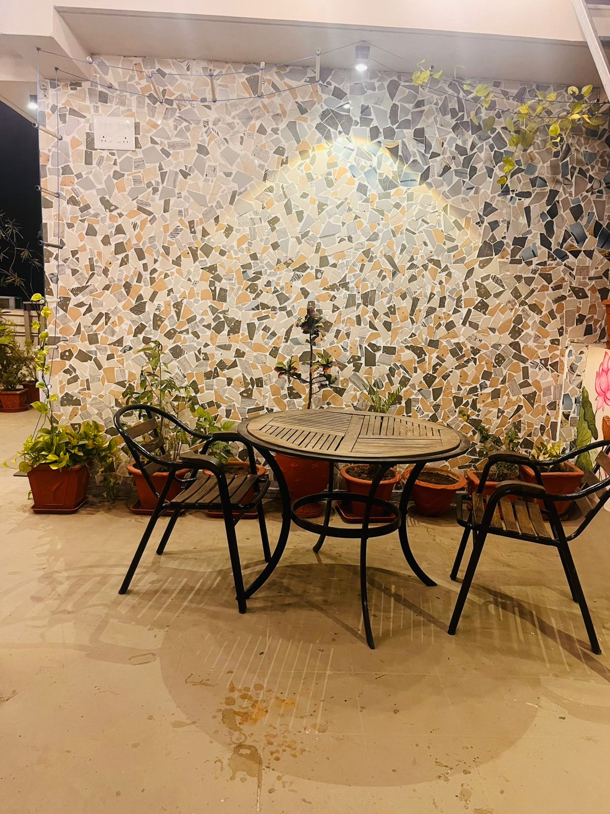 Terrace garden